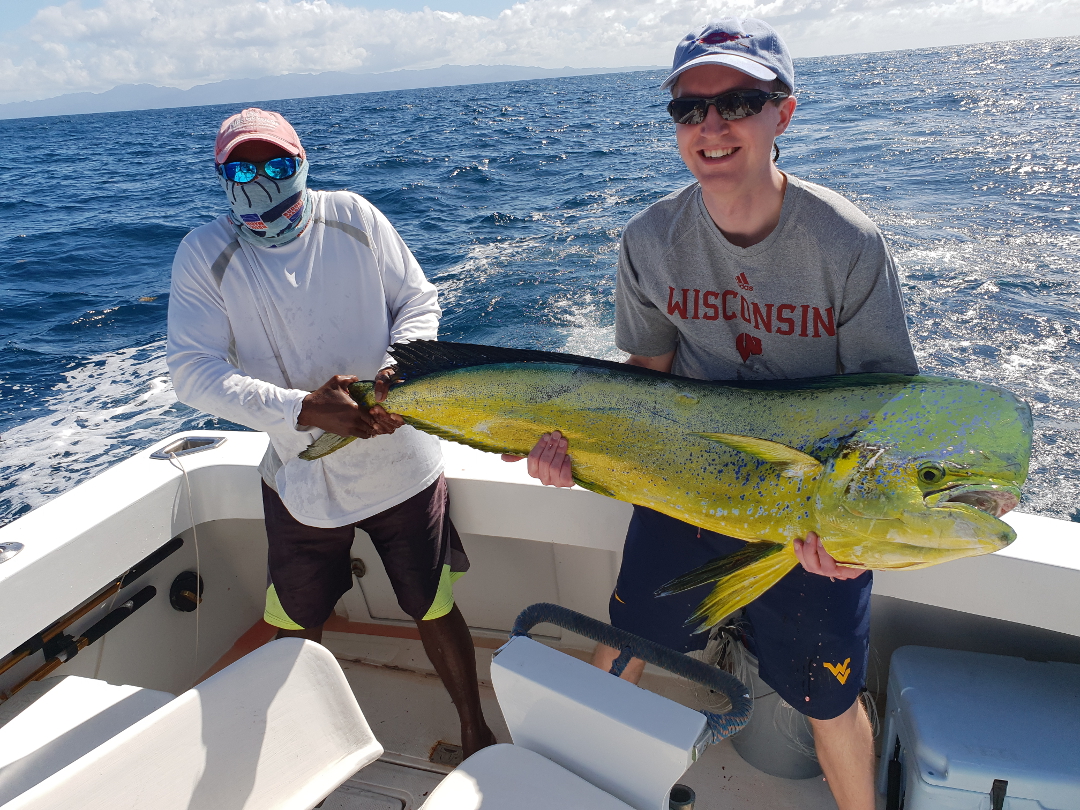 Charlie Healy's 46lb bull dorado 2019