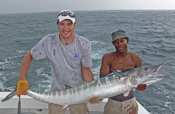 60lb wahoo for Kyle