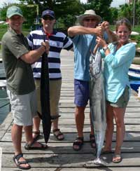 Julie et al with the wahoo