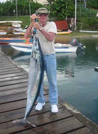 Gary with his big wahoo