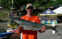 Mike with a dorado