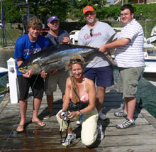 yellowfin tuna caught on yes Aye Grenada