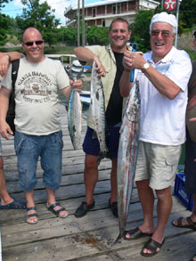 wahoo caught on Yes Aye grenada