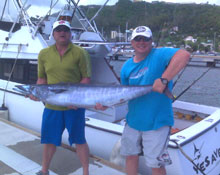 big wahoo caught in grenada true blue Sportfishing