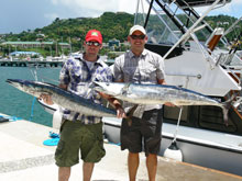 nice bracve of wahoo on yes aye grenada