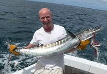 wahoo fishing can be great in grenada onboard yes aye