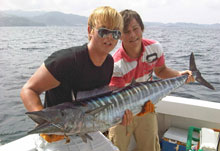 speedy wahoo caught on yes aye grenada