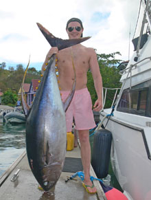 more yellowfin tuna on yes aye - Grenada hs lots of them