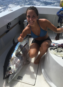 Grenada has big yellowfin tuna catch one onboard Yes Aye