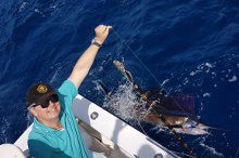 True Blue Sportfishing love to catch Grenada sailfish