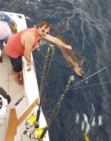 True Blue Sportfishing love to catch Grenada sailfish