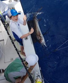 True Blue Sportfishing love to catch Grenada sailfish