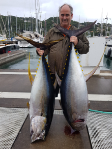 Grenada has big yellowfin tuna catch one onboard Yes Aye