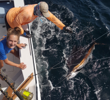 True Blue Sportfishing love to catch Grenada sailfish