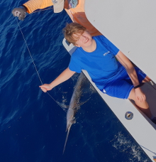 True Blue Sportfishing love to catch Grenada sailfish