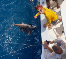 True Blue Sportfishing love to catch Grenada sailfish