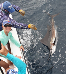 True Blue Sportfishing love to catch Grenada sailfish