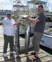 clients with their wahoo back at GYC