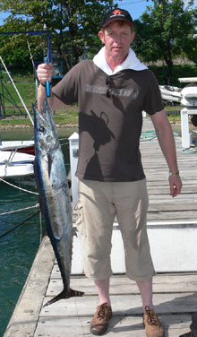 wahoo caught by True blue Sportfishing