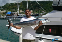 Grenada wahoo with true blue Sportfishing